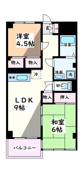 セントラルコーポフェニックス 間取り