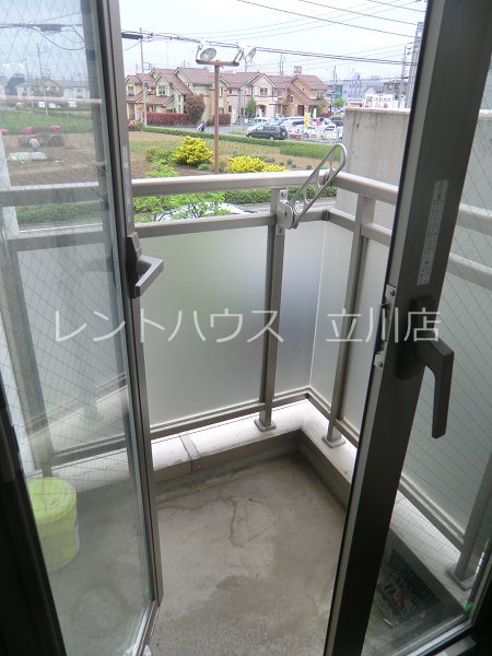 シャンテ国立 ベランダ