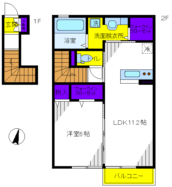 ロザージュ 間取り