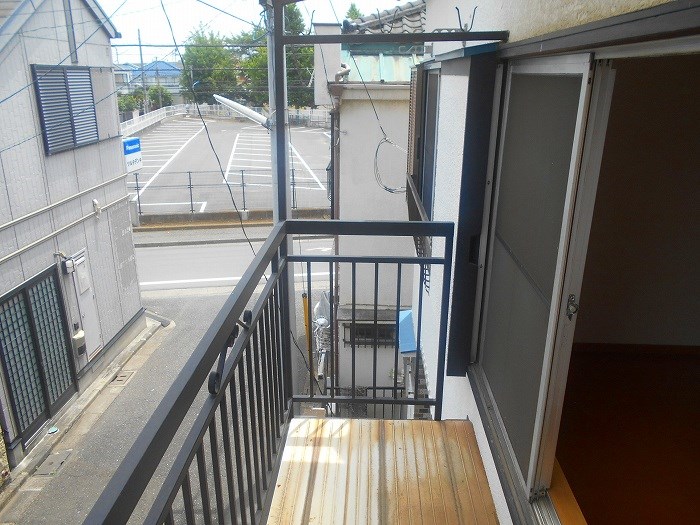 あけぼの貸家  ベランダ