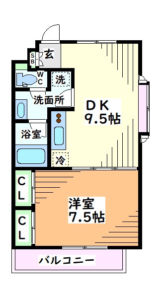 コーポ白雪 間取り