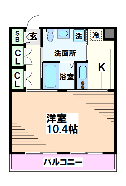東京都国分寺市光町１丁目 間取り