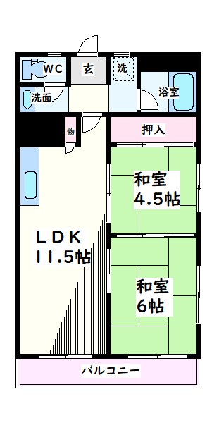 ウイングレスト 間取り