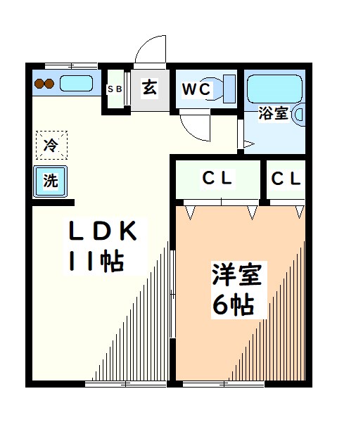 第二信和荘 間取り