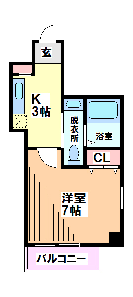 東京都国立市中１丁目 間取り