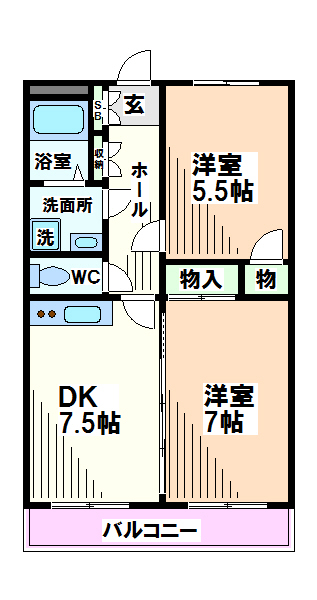 国立アーバンヒル 間取り