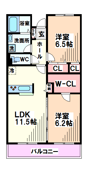 グランウッド 間取り