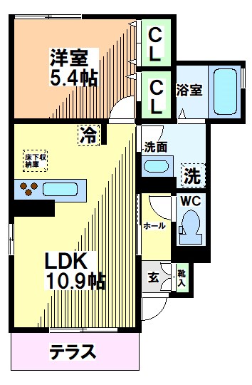 ソレイユ Ten 間取り