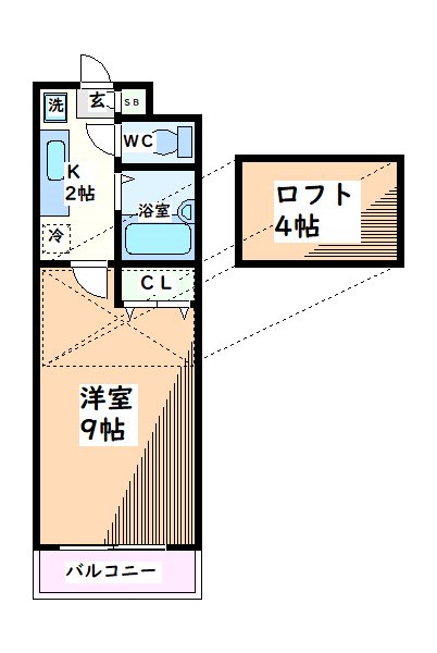 プリンスヴィル立川 間取り