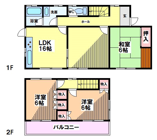 戸倉戸建(リロケーションジャパン) 間取り