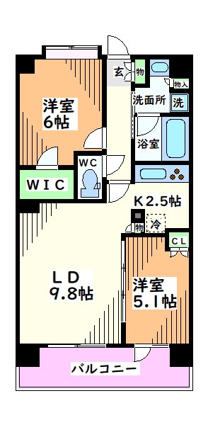 東京都日野市豊田４丁目 間取り