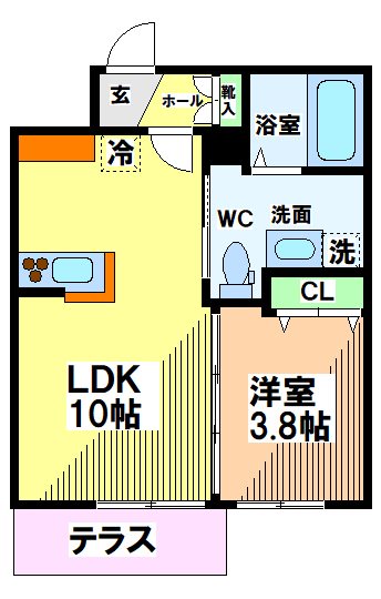 東京都国立市西２丁目 間取り