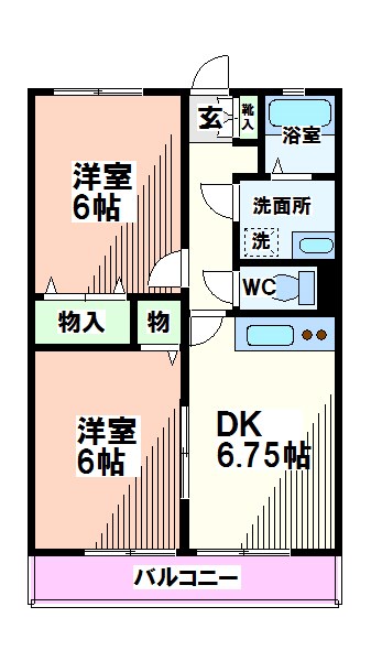 グリーンリーフ恋ヶ窪 間取り
