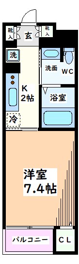 ブルージュ 間取り