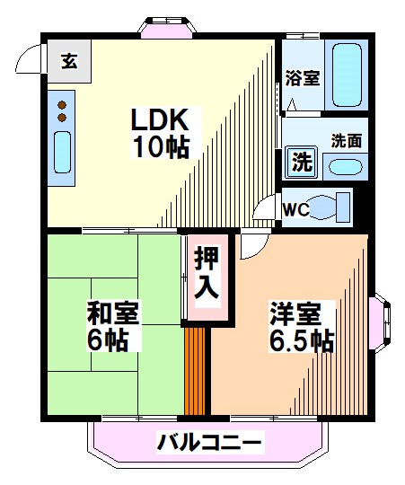 グリーンヒルズ内藤  間取り