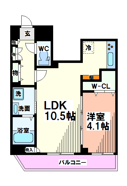 カーサ・クレール 間取り