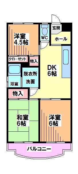 アドミラル峯 間取り