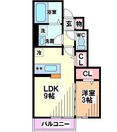 ヴェルドミールＣ 間取り