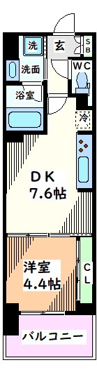 東京都立川市柴崎町３丁目 間取り