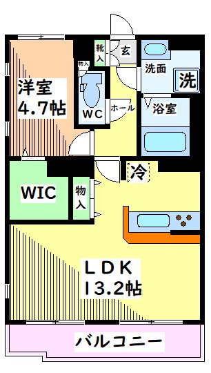 東京都日野市日野 間取り