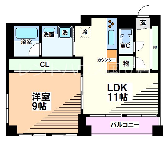 東京都国立市中２丁目 間取り