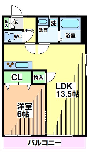 ドミール・ウチノ 間取り