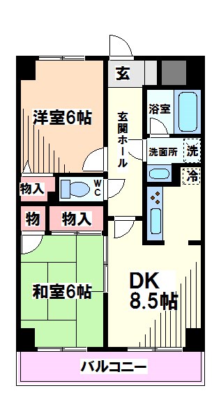 エスティー国分寺 間取り