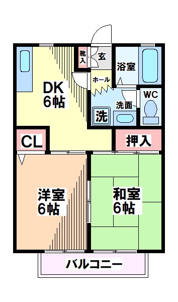 グレイス・パルⅠ 間取り