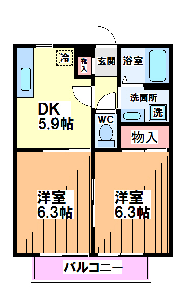 アステリアB 間取り
