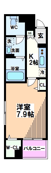 クラッテーロ国分寺 間取り