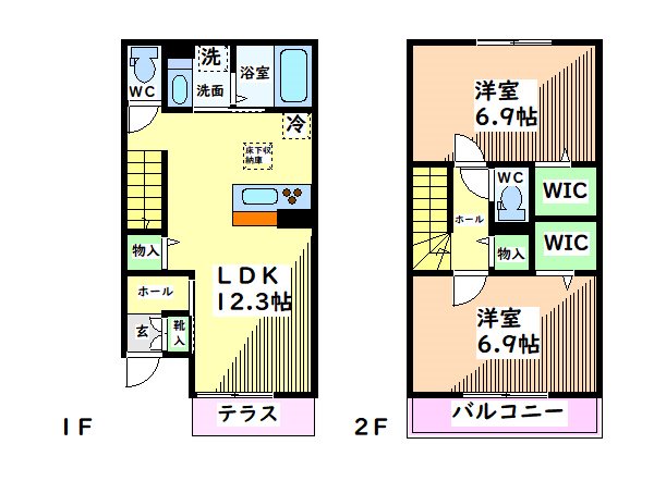 セッテ　ルーチェ 間取り
