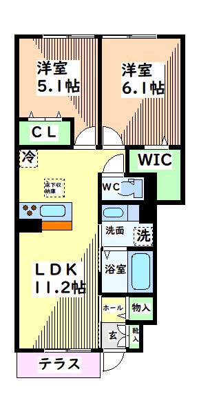 セッテ　ルーチェ 間取り