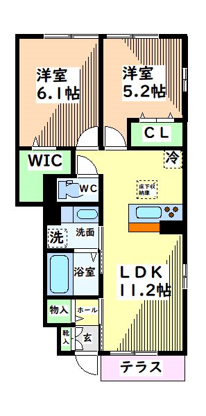 セッテ　ルーチェ 間取り