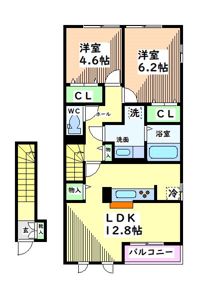 セッテ　ルーチェ 間取り