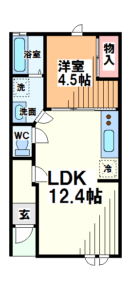 キャトルセゾン 間取り