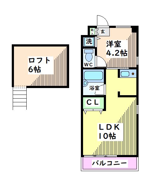 プリンスヴィル立川 間取り