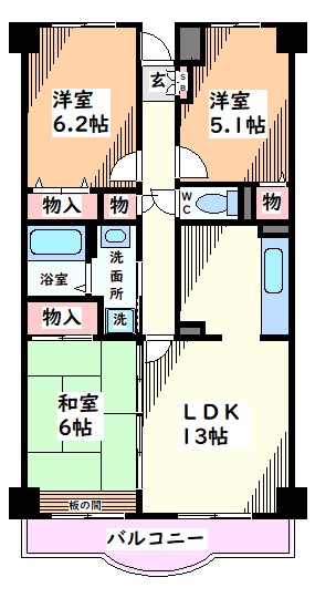 ライラック 間取り