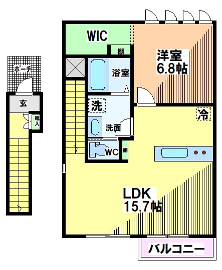 東京都国分寺市日吉町４丁目 間取り