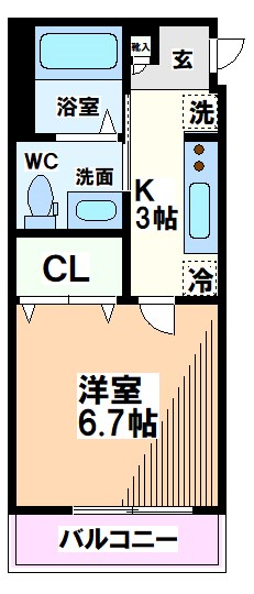 ミレーニア   間取り