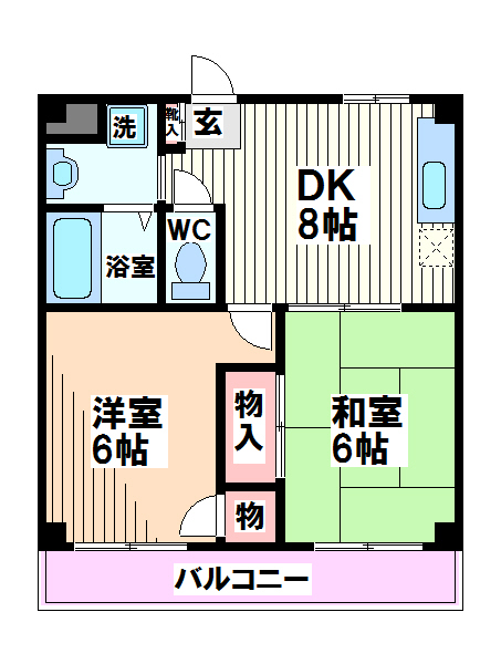 メゾンマジュール 間取り