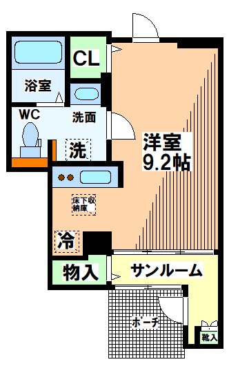 カーサズッカ  間取り