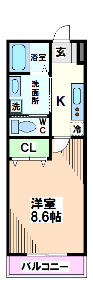 ロリエクラーニア 間取り
