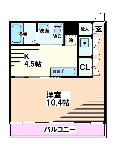 東京都国分寺市光町１丁目 間取り
