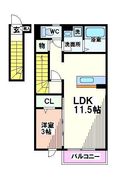 エクセレンスオザキ 間取り
