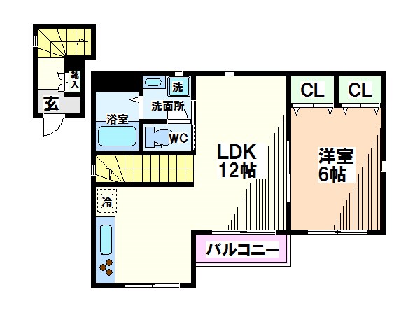 グリーンハウス（国分寺市） 間取り