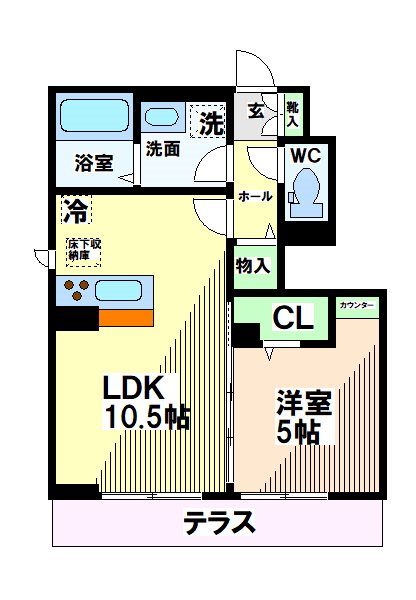 セレスト徳和 間取り