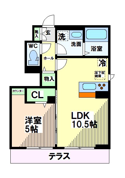 (仮)D-room東恋ヶ窪3丁目新築  間取り