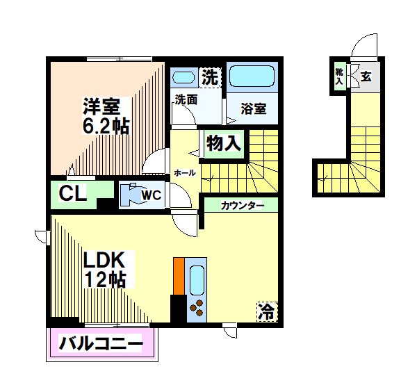 (仮)D-room東恋ヶ窪3丁目新築  間取り