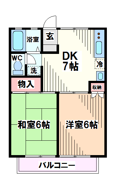 ヴェルデ日吉 間取り