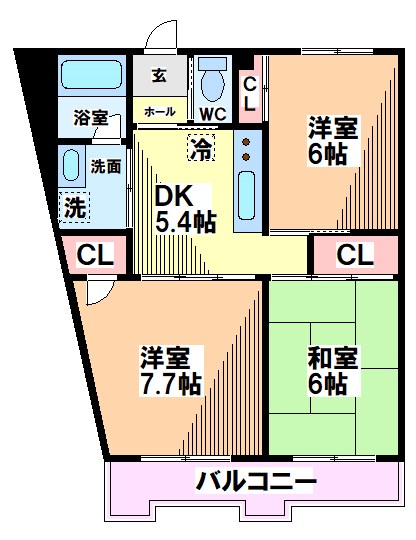 エスポアール花澤台 間取り